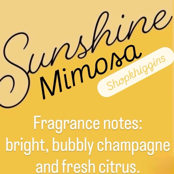 NEW B&BW π Sunshine Mimosa body care , full size 8 oz - Picture 2 of 3